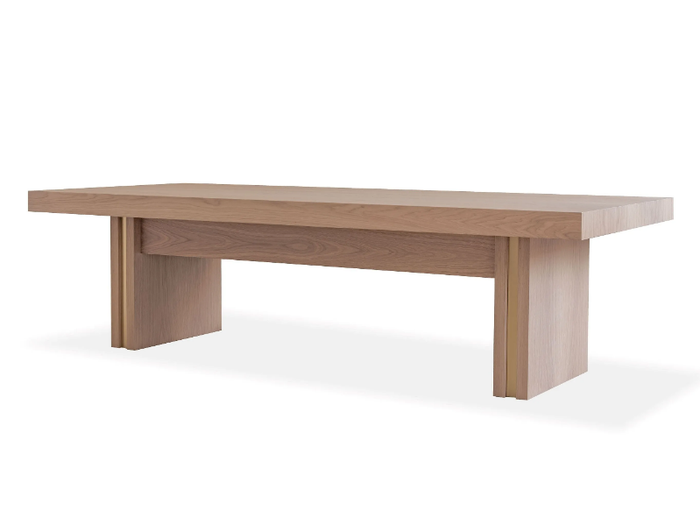 SAINT TROPEZ - Rectangular oak dining table _ DOM Edizioni